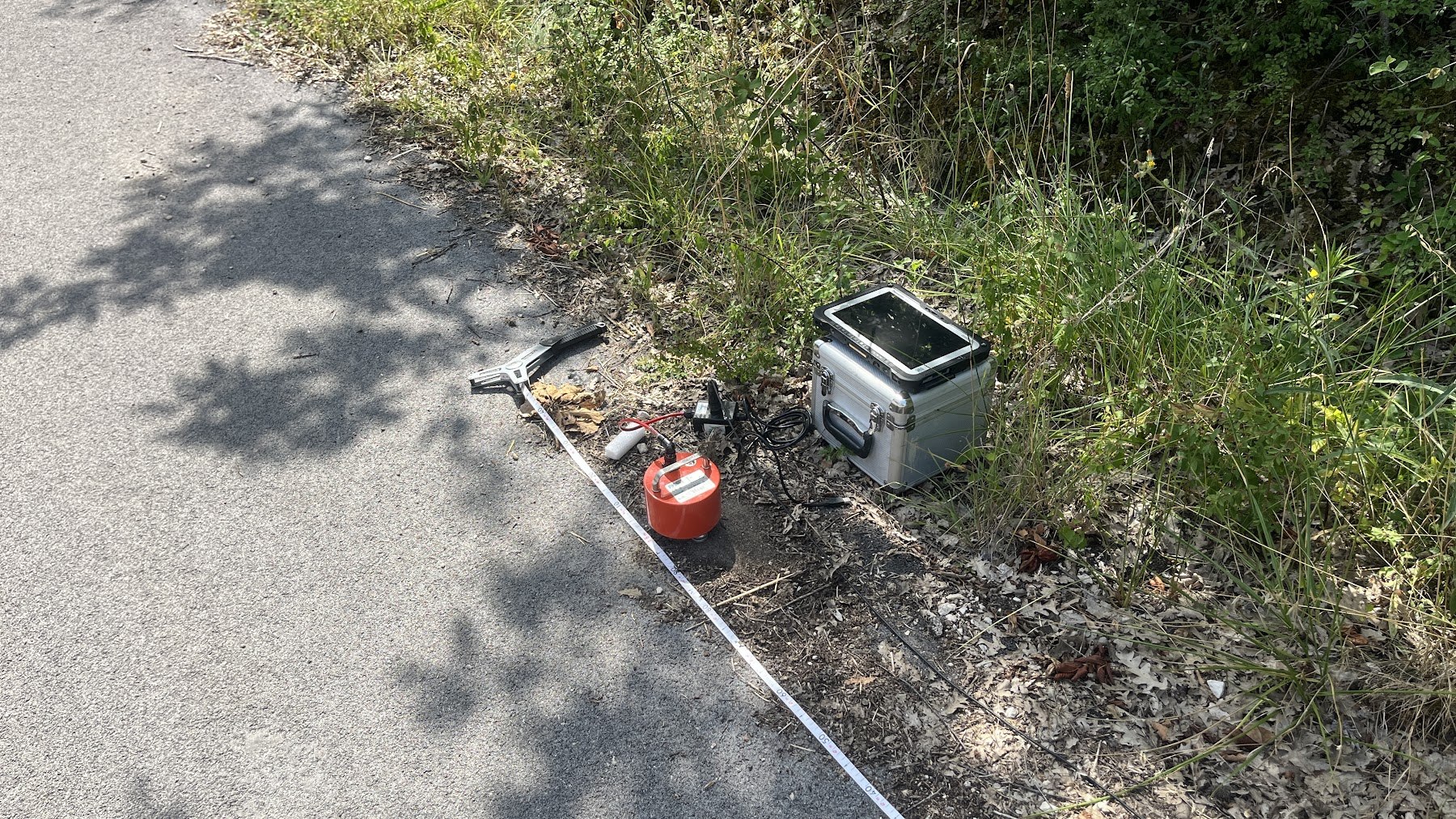Dettaglio della strumentazione