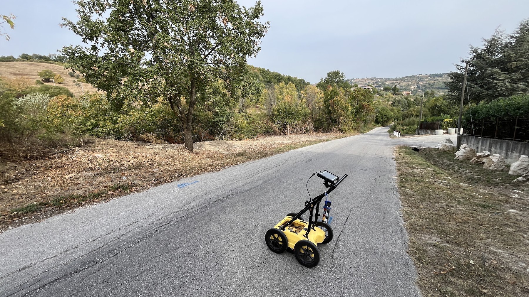 Indagini lungo la viabilità